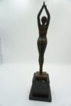 FIGURA Z BRĄZU KOBIETA TANCERKA