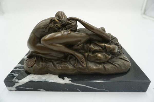 FIGURA Z BRĄZU AKT KOBIECY - LESBIJKI