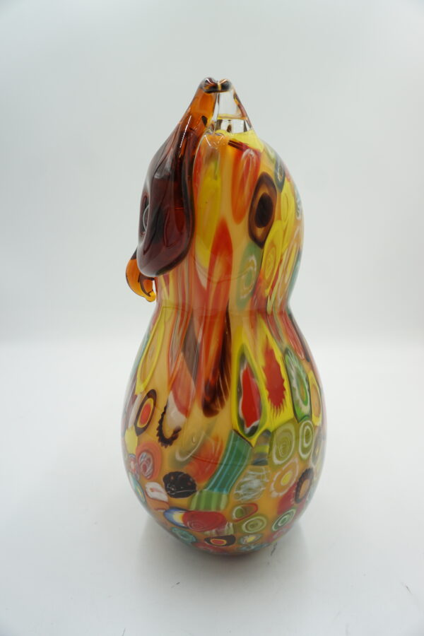 SZKLANA FIGURA STYL MURANO SOWA SÓWKA