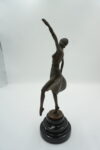 FIGURA Z BRĄZU BALERINA TANCERKA BALETNICA