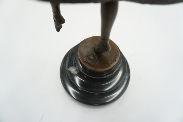 FIGURA Z BRĄZU BALERINA TANCERKA BALETNICA