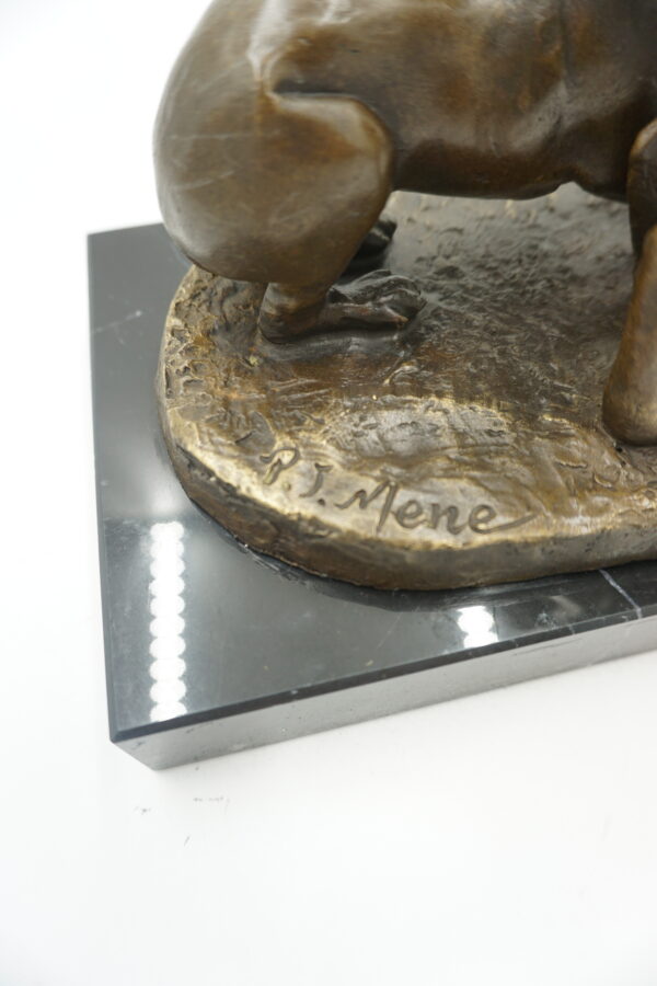 FIGURA Z BRĄZU PSY MYŚLIWSKIE - CHARTY