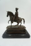 FIGURA Z BRĄZU FRANCISZEK JÓZEF NA KONIU
