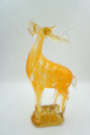 SZKLANA FIGURKA STYL MURANO JELEŃ