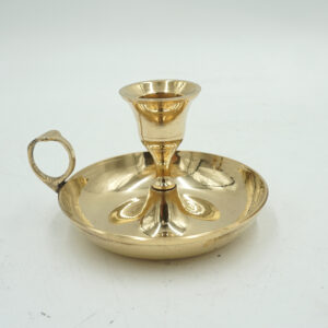 PIĘKNY MOSIĘŻNY ŚWIECZNIK