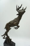 FIGURA Z BRĄZU JELEŃ PREZENT DLA MYŚLIWEGO