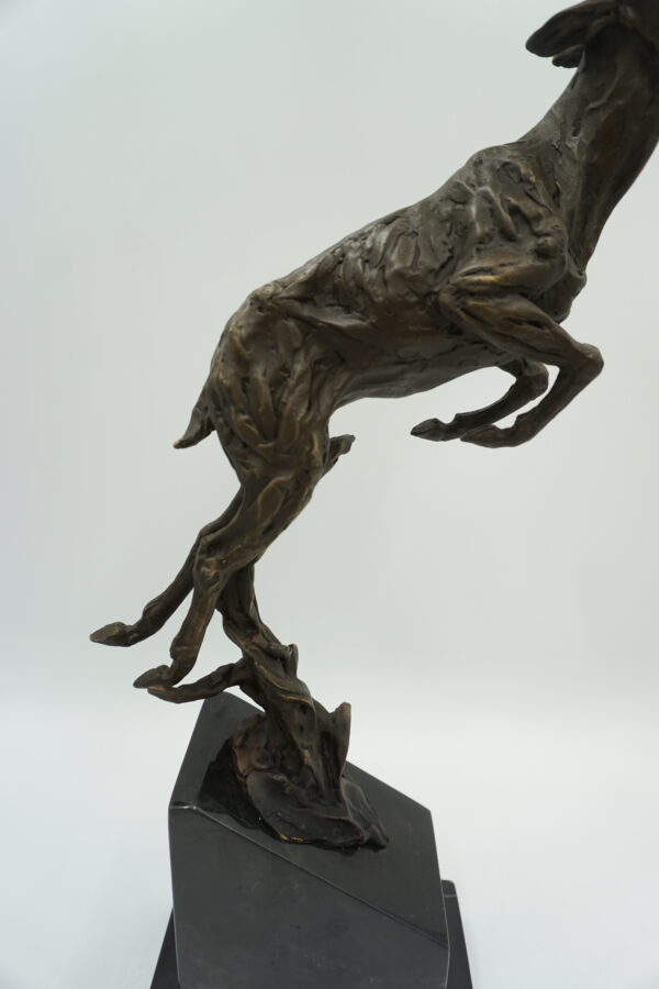 FIGURA Z BRĄZU JELEŃ PREZENT DLA MYŚLIWEGO