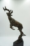 FIGURA Z BRĄZU JELEŃ PREZENT DLA MYŚLIWEGO
