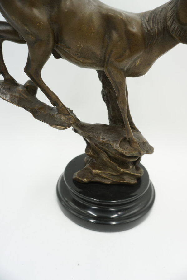 FIGURA Z BRĄZU JELEŃ PREZENT DLA MYŚLIWEGO