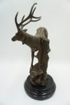 FIGURA Z BRĄZU JELEŃ PREZENT DLA MYŚLIWEGO