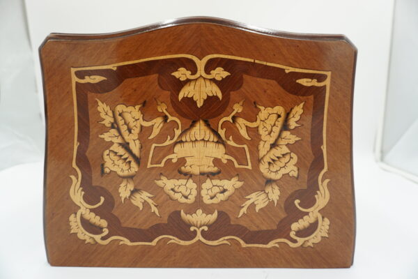 UROCZA MAŁA MINI KOMÓDKA INTRASJE OKUCIA Z MOSIĄDZU