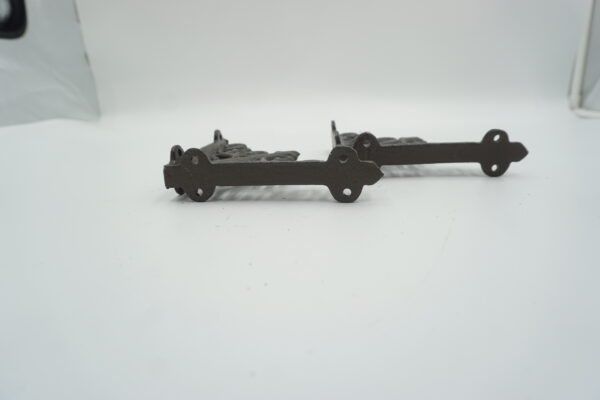 PARA ŻELIWNYCH WSPORNIKÓW UCHWYTÓW POD PÓŁKĘ DEKORACJA WIESZAK