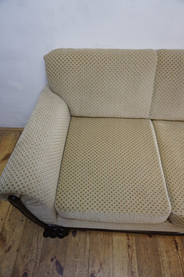 DOSTOJNA 3 OSOBOWA SOFA KANAPA NA LWICH ŁAPACH