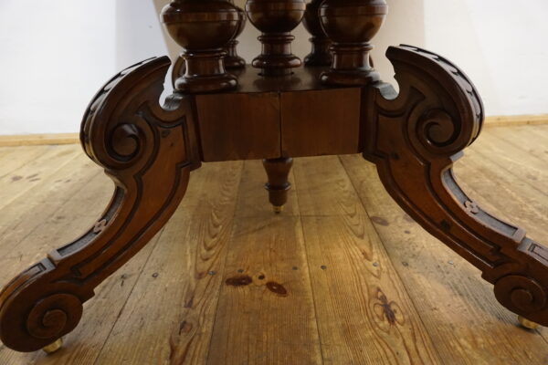 STARY ROZKŁADANY STÓŁ BOCIAN LUDWIK FILIP