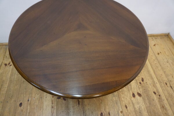 OKRĄGŁY STÓŁ GABINETOWY NA LWICH ŁAPACH LATA 20ste