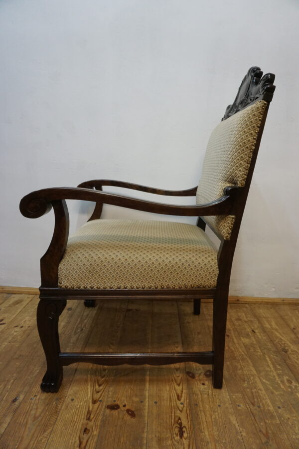 DOSTOJNY FOTEL DO BIURKA NA LWICH ŁAPACH LWIE ŁAPY