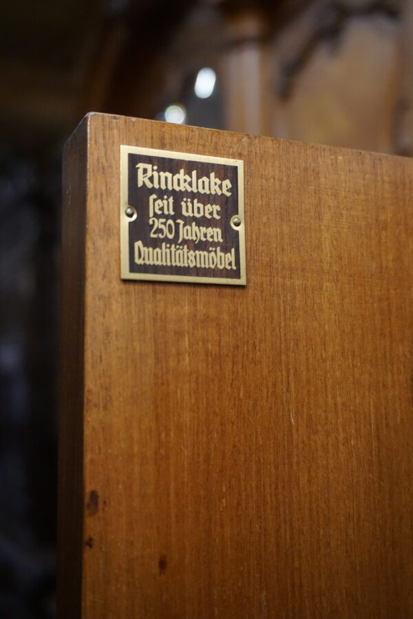 DOSTOJNA 4 DRZWIOWA BIBLIOTEKA NA LWICH ŁAPACH LATA 20ste