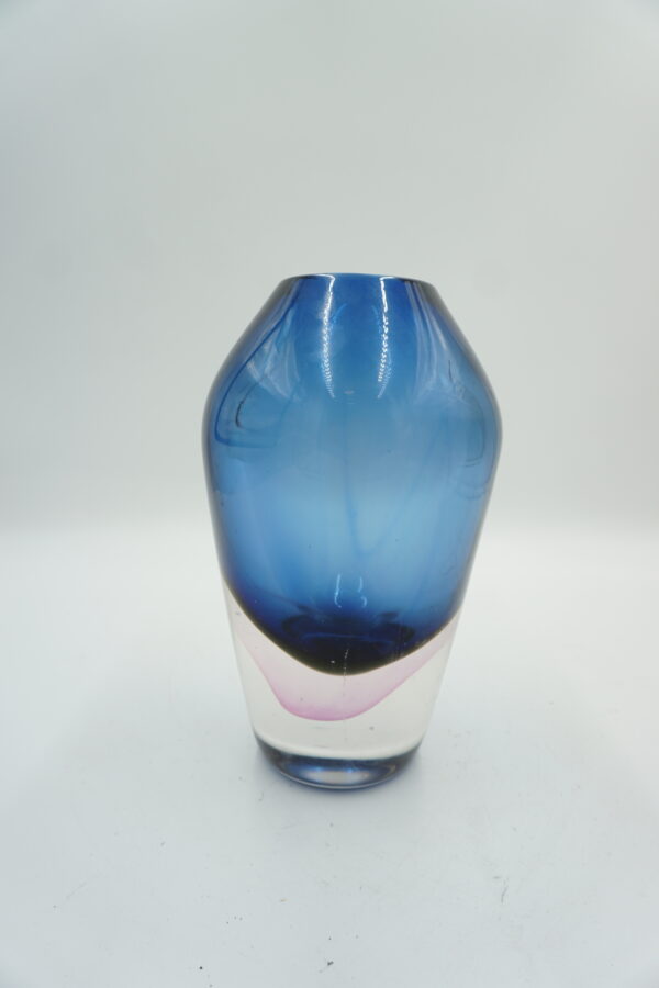 SZKŁO MURANO STYL PIĘKNY KOLOROWY WAZON