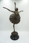 DUŻA FIGURA Z BRĄZU BALERINA TANCERKA BALETNICA 67cm