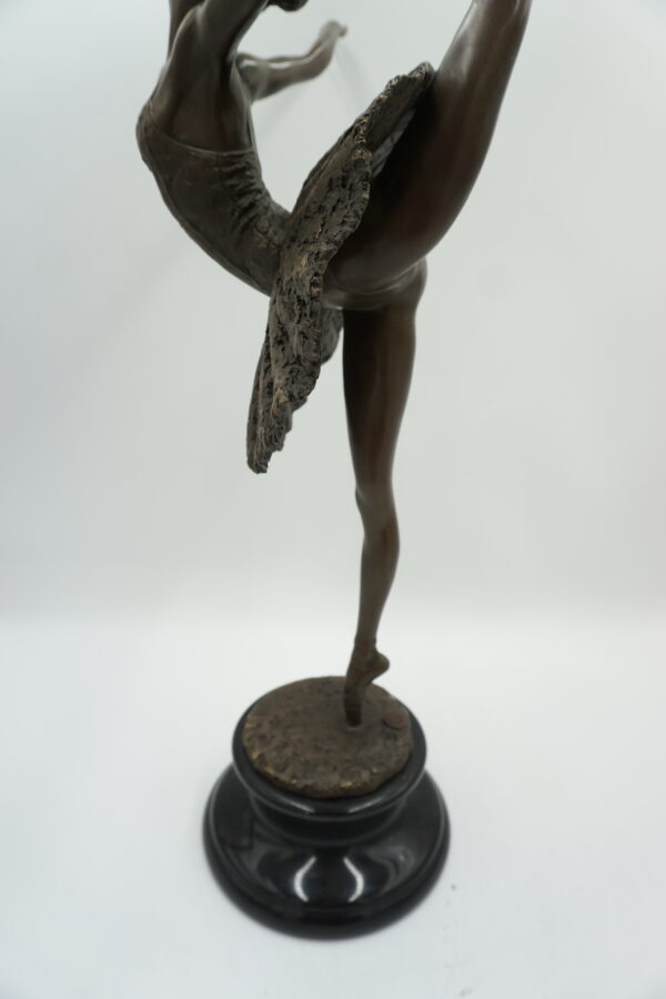 DUŻA FIGURA Z BRĄZU BALERINA TANCERKA BALETNICA 67cm