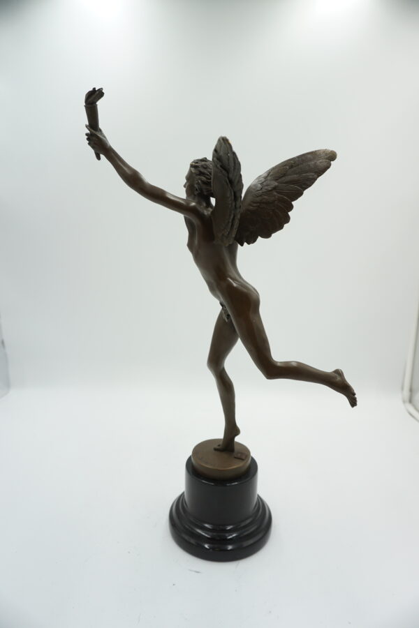 DUŻA FIGURA Z BRĄZU ANIOŁ WOLNOŚCI - WIKTORIA BOGINI ZWYCIĘSTWA