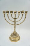 MOSIĘŻNY ŚWIECZNIK MENORA ŻYDOWSKI 7 ŚWIEC