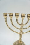 MOSIĘŻNY ŚWIECZNIK MENORA ŻYDOWSKI 7 ŚWIEC