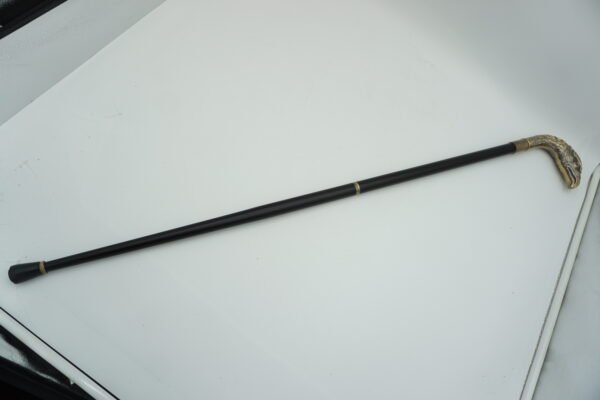 LASKA SPACEROWA STYLOWA RĄCZKA ZŁOTA GŁOWA ORŁA