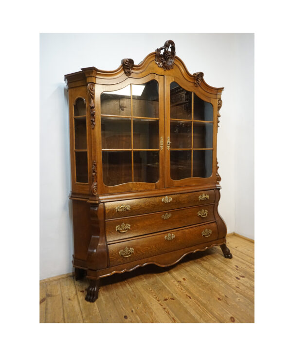 DUŻA DOSTOJNA WITRYNA BAROKOWA XVIII-XIX W