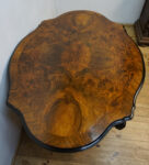 STARY ORYGINAŁ STÓŁ GABINETOWY LUDWIK ROKOKO CZECZOT NA BLACIE GIĘTE NOGI