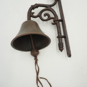 PIĘKNY ŻELIWNY DZWON DZWONECZEK DOM I OGRÓD