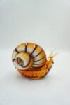 SZKLANA FIGURKA STYL MURANO ŚLIMAK