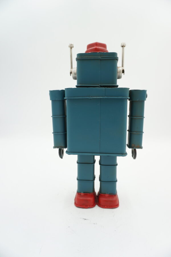 METALOWY MODEL ZABAWKA ROBOT