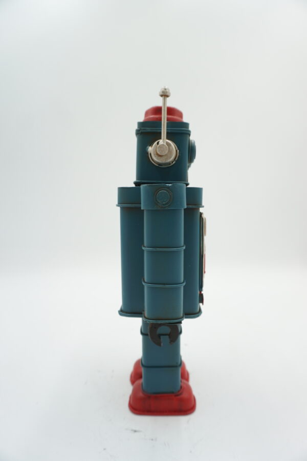 METALOWY MODEL ZABAWKA ROBOT