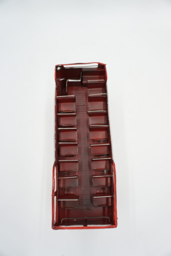 METALOWY MODEL POJAZD DWUPIĘTROWY AUTOBUS AUTOKAR