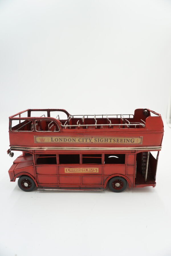 METALOWY MODEL POJAZD DWUPIĘTROWY AUTOBUS AUTOKAR