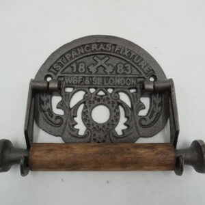 ŻELIWNY WIESZAK UCHWYT NA PAPIER