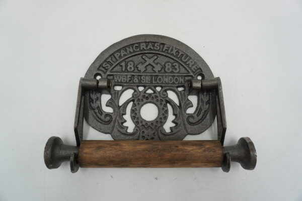 ŻELIWNY WIESZAK UCHWYT NA PAPIER