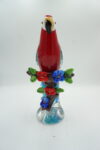 SZKŁO W STYLU MURANO, FIGURA PAPUGA