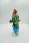 SZKŁO W STYLU MURANO, FIGURA PAPUGA