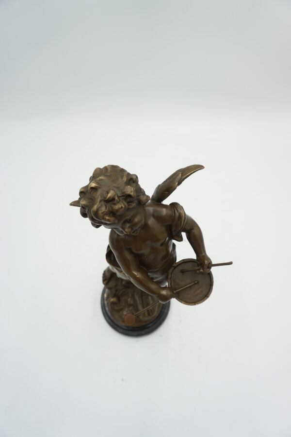 FIGURA Z BRĄZU ANIOŁ AMOR