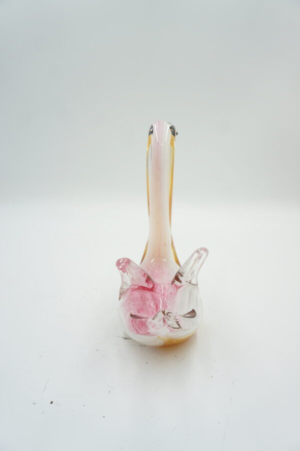 SZKŁO W STYLU MURANO, FIGURA ŁABĘDŹ