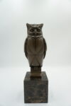 FIGURA Z BRĄZU SOWA NA SYMBOL MĄDROŚCI