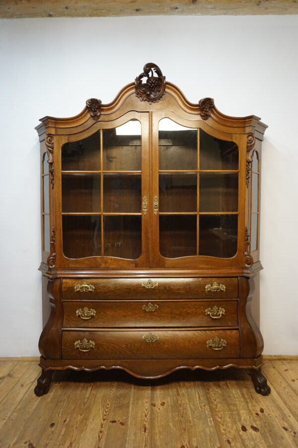 DUŻA DOSTOJNA WITRYNA BAROKOWA XVIII-XIX W