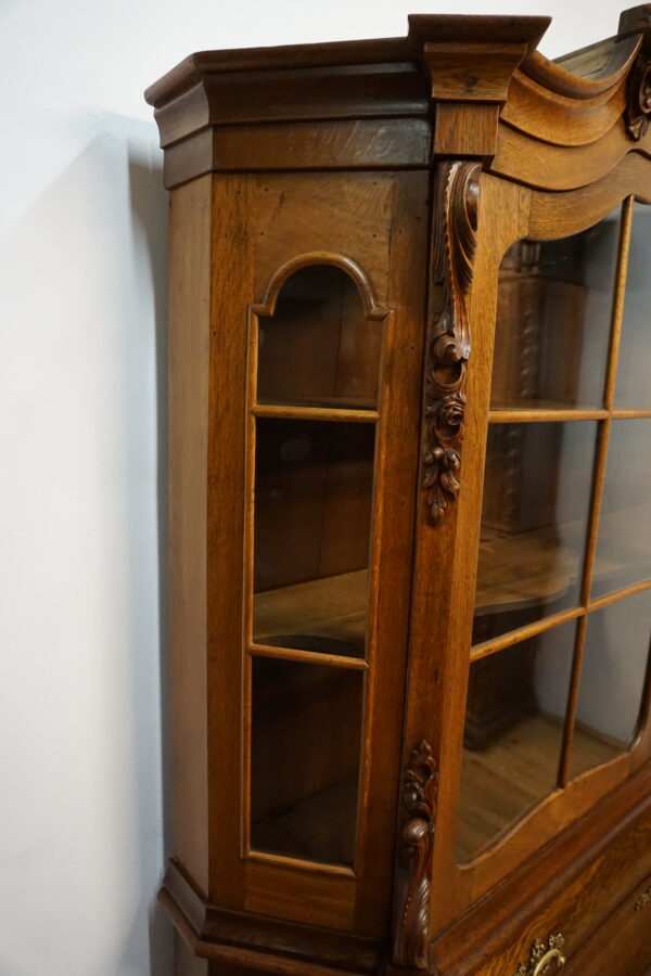 DUŻA DOSTOJNA WITRYNA BAROKOWA XVIII-XIX W