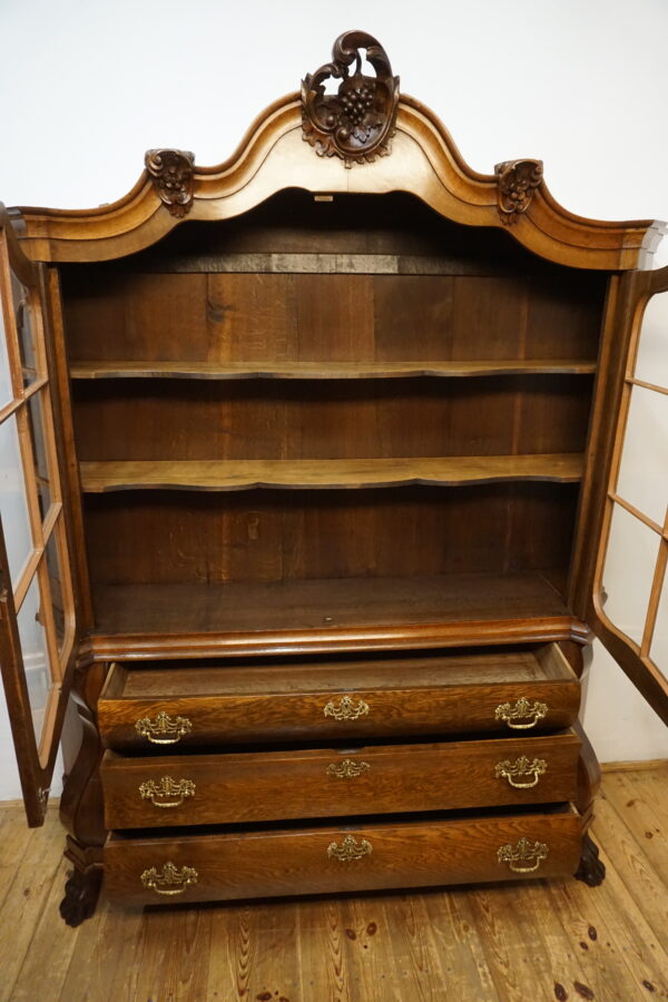 DUŻA DOSTOJNA WITRYNA BAROKOWA XVIII-XIX W