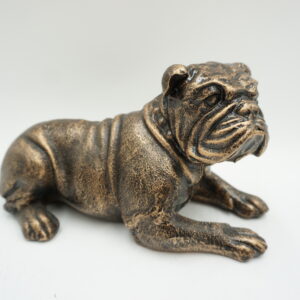 ŻELIWNA FIGURKA PIES PIESEK