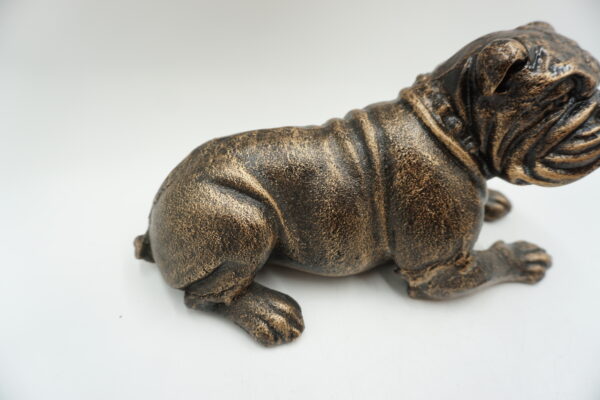 ŻELIWNA FIGURKA PIES PIESEK