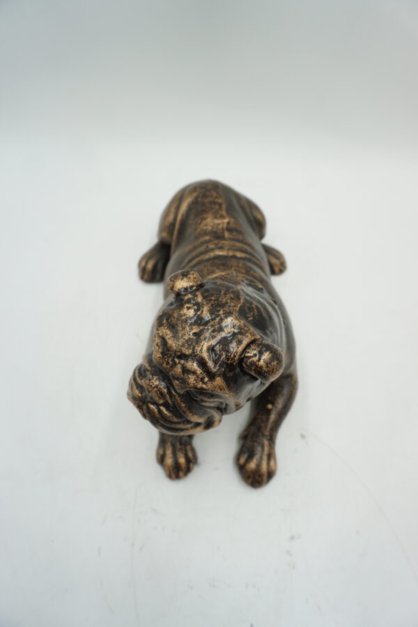 ŻELIWNA FIGURKA PIES PIESEK