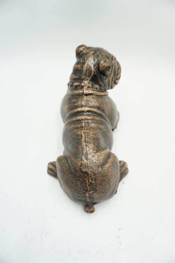 ŻELIWNA FIGURKA PIES PIESEK